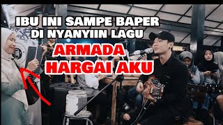 HARGAI AKU  ARMADA LIRIK LIVE AKUSTIK COVER BY TRI SUAKA  PENDOPO LAWAS [upl. by Sivartal]