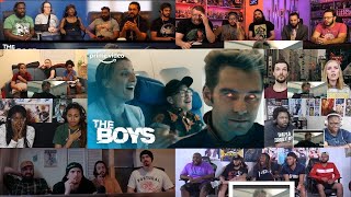 The Boys 1x4 Reaction Mashup quotAirplane Crash Scenequot [upl. by Guerra536]