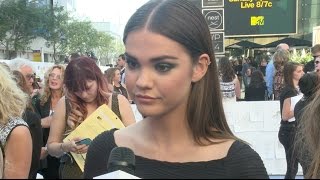 Maia Mitchell interview  MTV Movie Awards 2015 [upl. by Leryt]