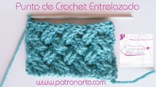 Punto de Crochet Entrelazado Celta [upl. by Aicinod]