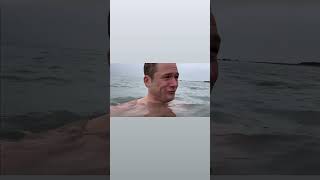 TARON EGERTON SWIMMING COLD [upl. by Airamanna484]