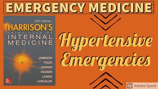 HYPERTENSIVE EMERGENCIES  Urgency vs Emergency  Treatment  Harrison [upl. by Nnylekoorb297]