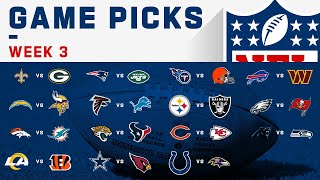 NFL Week 3 Game Picks [upl. by Orit]