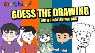 GUESS THE DRAWING WITH PINOY ANIMATORS  SKRIBBL [upl. by Pendleton690]