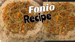 RECETTE DE FONIO FACILE ET RAPIDE [upl. by Freyah702]