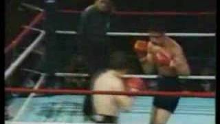 Alexis Arguello vs Ray Mancini Round 14 [upl. by Joleen]