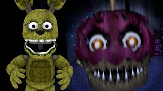 SFM FNAF PLUSHTRAP PLAYS Five Nights at Freddys 4 Night 6 [upl. by Solohcin]