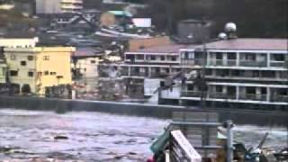 Japan Tsunami 3112011 unedited Part 1 [upl. by Crudden]