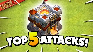 Top 5 Best TH11 Attack Strategies Clash of Clans [upl. by Aiela967]