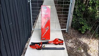 Ozito 18v hedge trimmer review and test [upl. by Cohette264]