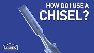 How Do I Use A Chisel  DIY Basics [upl. by Beaston395]