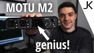 MOTU M2 USBC Audio Interface  REVIEW and Measurements [upl. by Akirea152]