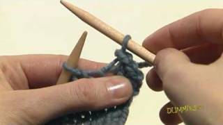 How to Bind Off Your Knitting For Dummies [upl. by Esirahc]