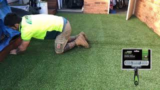 How To Install Turf On A Hard Surface [upl. by Umeh]