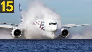 15 DANGEROUS Plane Landings  Great Pilots [upl. by Nelav]