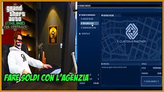 COME GUADAGNARE CON LAGENZIA DI GTA 5 ONLINE DEL DLC THE CONTRACT Anche se fa cagare GTA 5 ITA [upl. by Liebowitz]