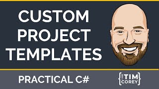 Custom Project Templates in Visual Studio 2019 [upl. by Maribelle9]