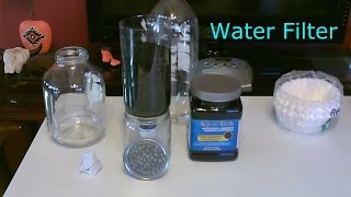 DIY Water Filter  Homemade quotHighVolumequot Water Filter  Easy DIY makes tap water taste great [upl. by Mcdowell968]