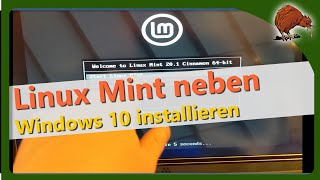 Linux Mint parallel zu Windows installieren [upl. by Neukam48]