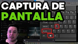 Como SACAR CAPTURA de PANTALLA en PC ✅ [upl. by Sissel]