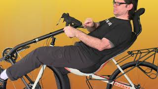 Cruzbike S40 2021 Recumbent Road Bike Fit  CRUZBIKE [upl. by Holds]