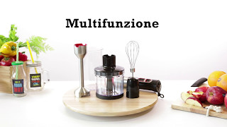 SET FRULLATORE A IMMERSIONE 3 IN 1 [upl. by Pessa]