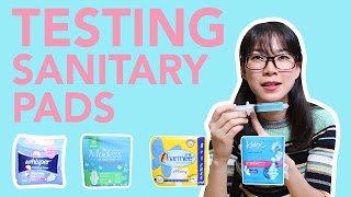 Testing Sanitary Pads [upl. by Anav]