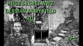 WW2 GERMAN ARMY HUGE SECRET BUNKER COMPLEX MAUERWALD [upl. by Ury]