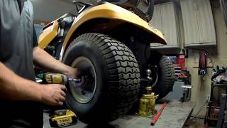 How To Replace Axle Seals On Cub Cadet [upl. by Pampuch]