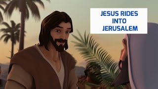 Jesus Rides into Jerusalem Superbook [upl. by Shamrao]