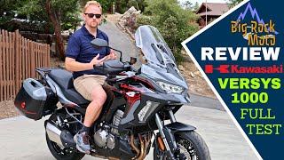 2021 Kawasaki Versys 1000 LT SE Review  Luxury Sports ADV Tourer [upl. by Sucramd]