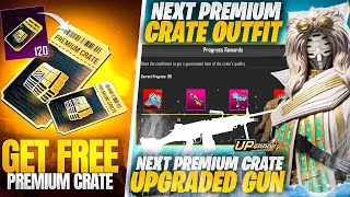 Next Premium Crate Confirm Outfit  AKM Glacier amp UMP45 Return  Release Date PUBGM [upl. by Aneerb328]