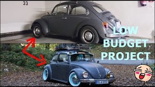 VW Käfer Budget Build  STANCED [upl. by Leahcimnaes]