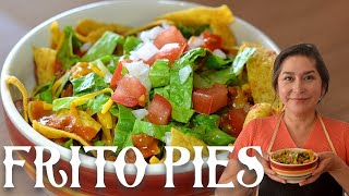 Frito Pie Recipe  How to Make DELICIOUS Frito Pies w New Mexico Red Chile amp Ground Turkey [upl. by Treblig]