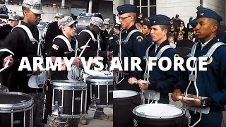 Drumline Battle  Army vs Air Force Who Won [upl. by Notsirb]