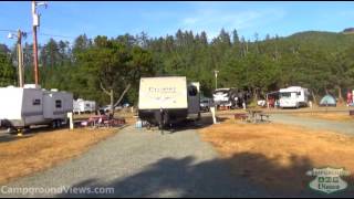 Barview Jetty County Park Campground Rockaway Beach Oregon OR  CampgroundViewscom [upl. by Enitsud]