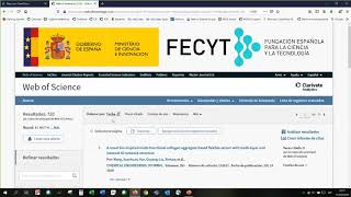 Curso 2  Hacer búsquedas avanzadas en la Web of Science [upl. by Benco645]