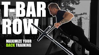 T Bar Row Variations  Chest Supported Row  Back Training [upl. by Yenots]