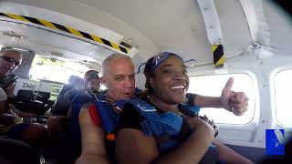 Nakevia Hall  Skydive Pepperell  wwwskyjumpcom [upl. by Filberto]