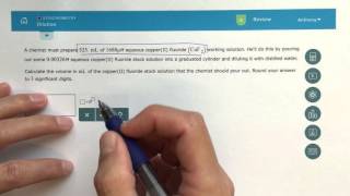 ALEKS  Conversion Factors  Dilution Problem [upl. by Aleece]