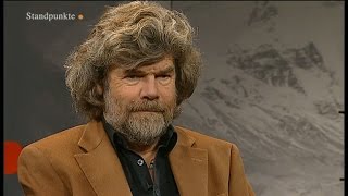 Reinhold Messner  Leben in Extremen NZZ Standpunkte 2010 [upl. by Oregolac]