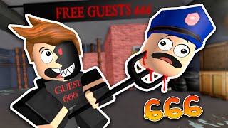 Guest 666 scary story in Roblox all series [upl. by Hakon]