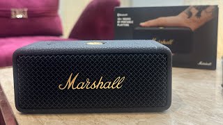 Marshall Emberton II 2 Bluetooth Speaker  UNBOXING  2024 [upl. by Baudelaire]