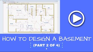 How To Design a Finished Basement Part 2 of 4 [upl. by Laerol]