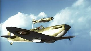 WW2  The Battle of Britain Real Footage in Colour [upl. by Arrio684]