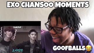 EXO CHANSOO FUNNY MOMENTS  Reaction [upl. by Aihsetel92]