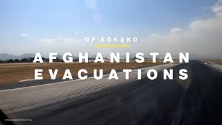 Op Kōkako Afghanistan Evacuations [upl. by Siryt]