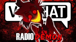 The Voice of Radio Demon TERRIFIES VRchat users Alastor [upl. by Einavoj562]