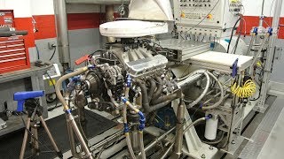 NASCAR Toyota Racing Engine on Dyno [upl. by Simon615]