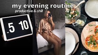 My Productive amp Chill Evening Routine [upl. by Craner]